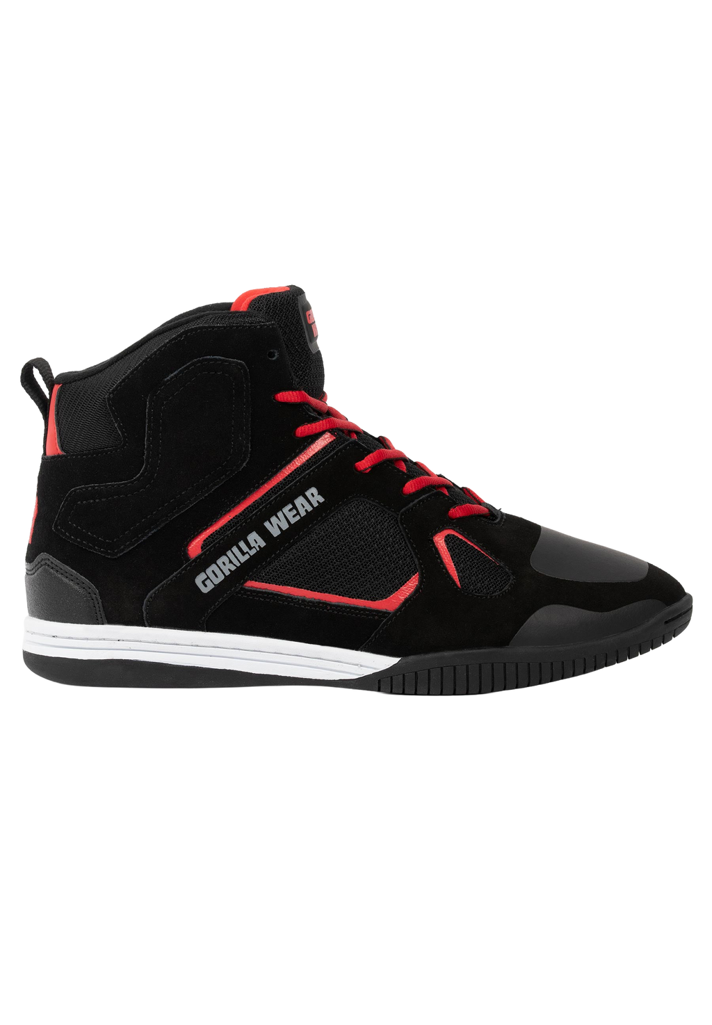 Troy High Tops - Black/Red