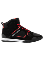Troy High Tops - Black/Red
