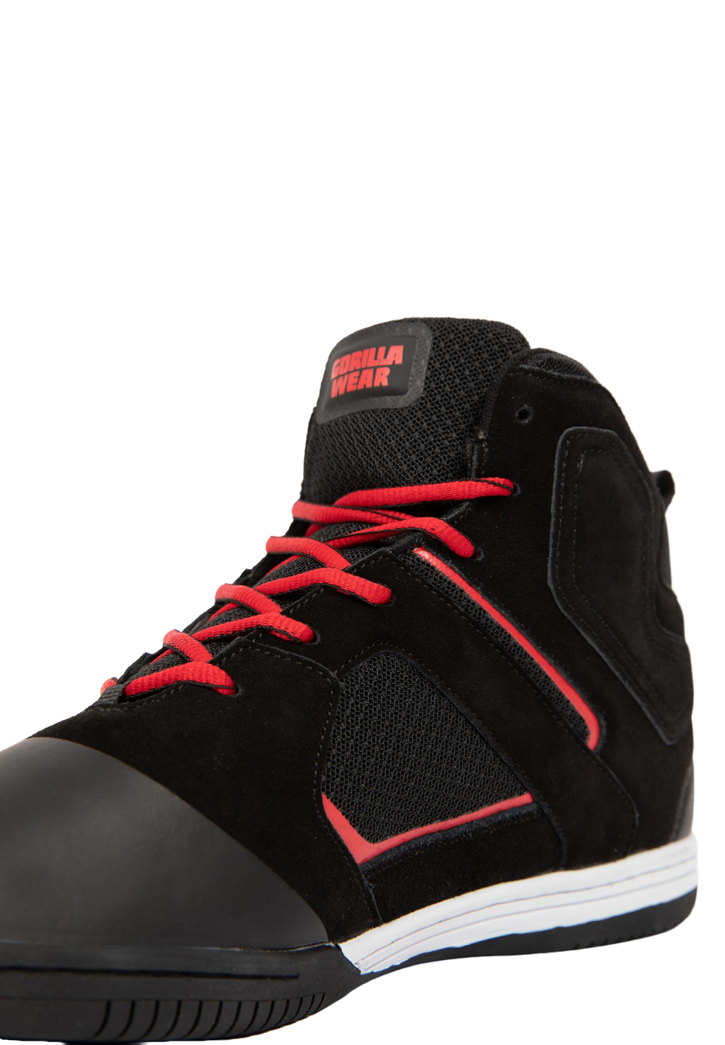 Troy High Tops - Black/Red