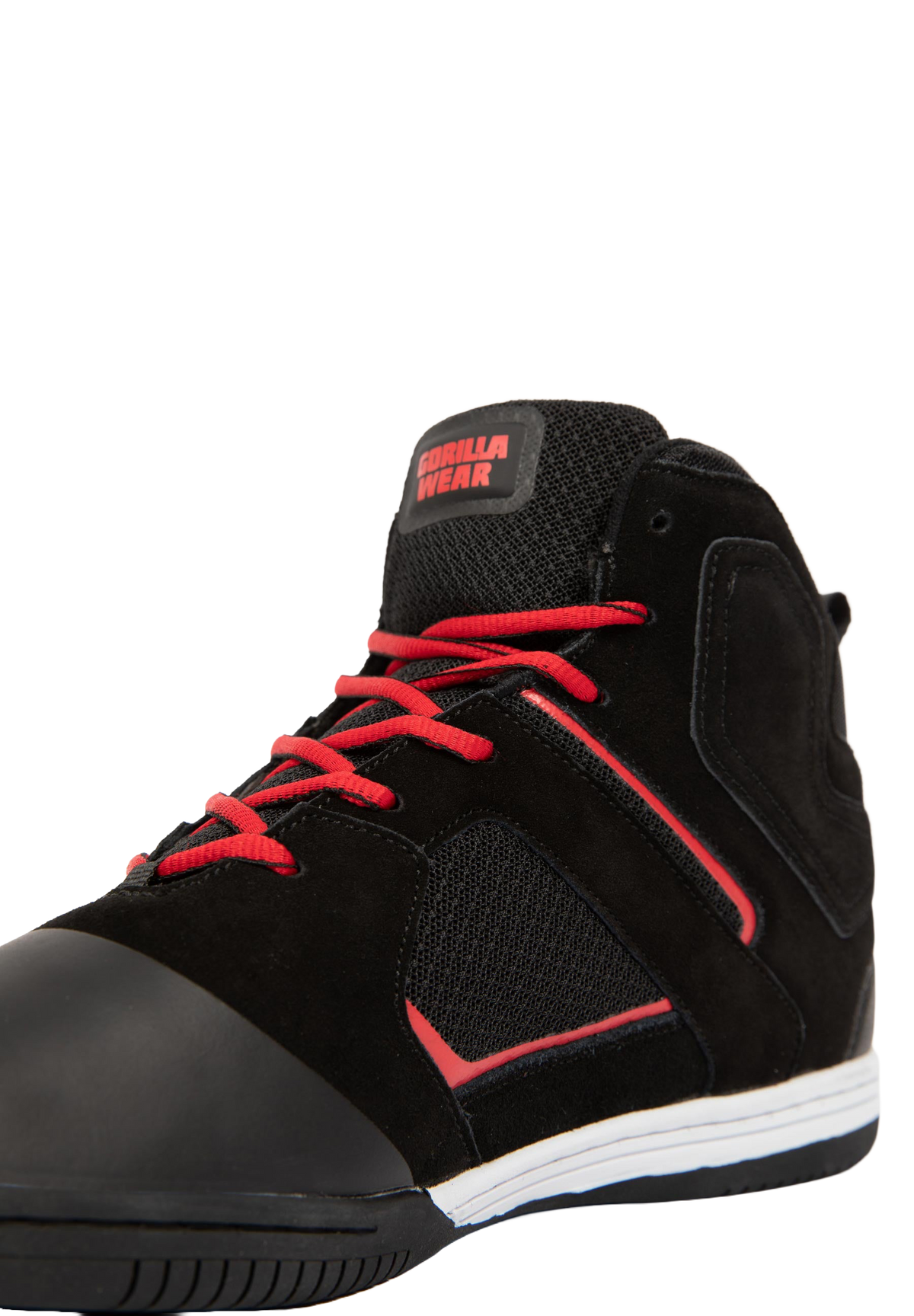 Troy High Tops - Black/Red