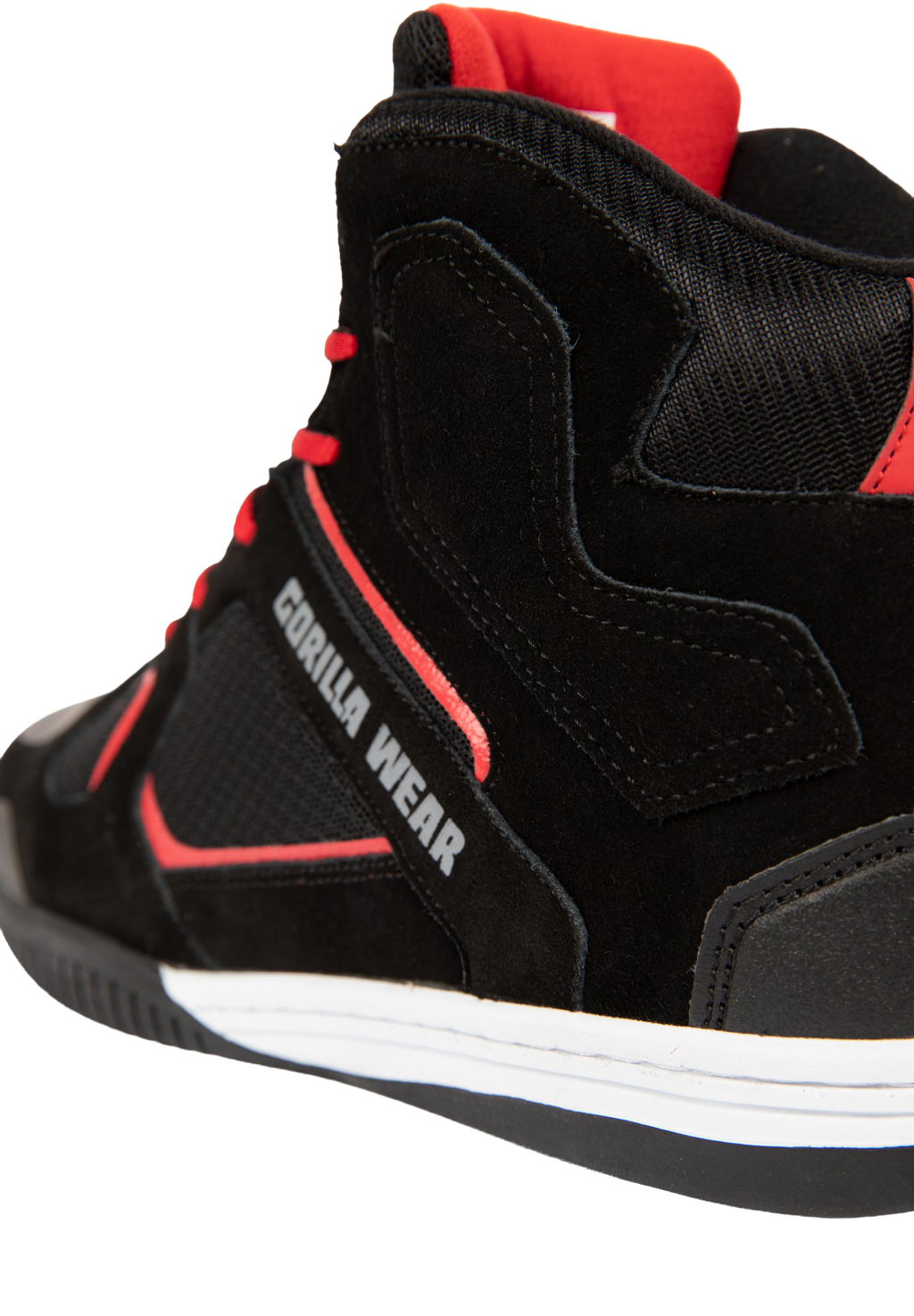 Troy High Tops - Black/Red