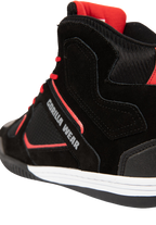Troy High Tops - Black/Red