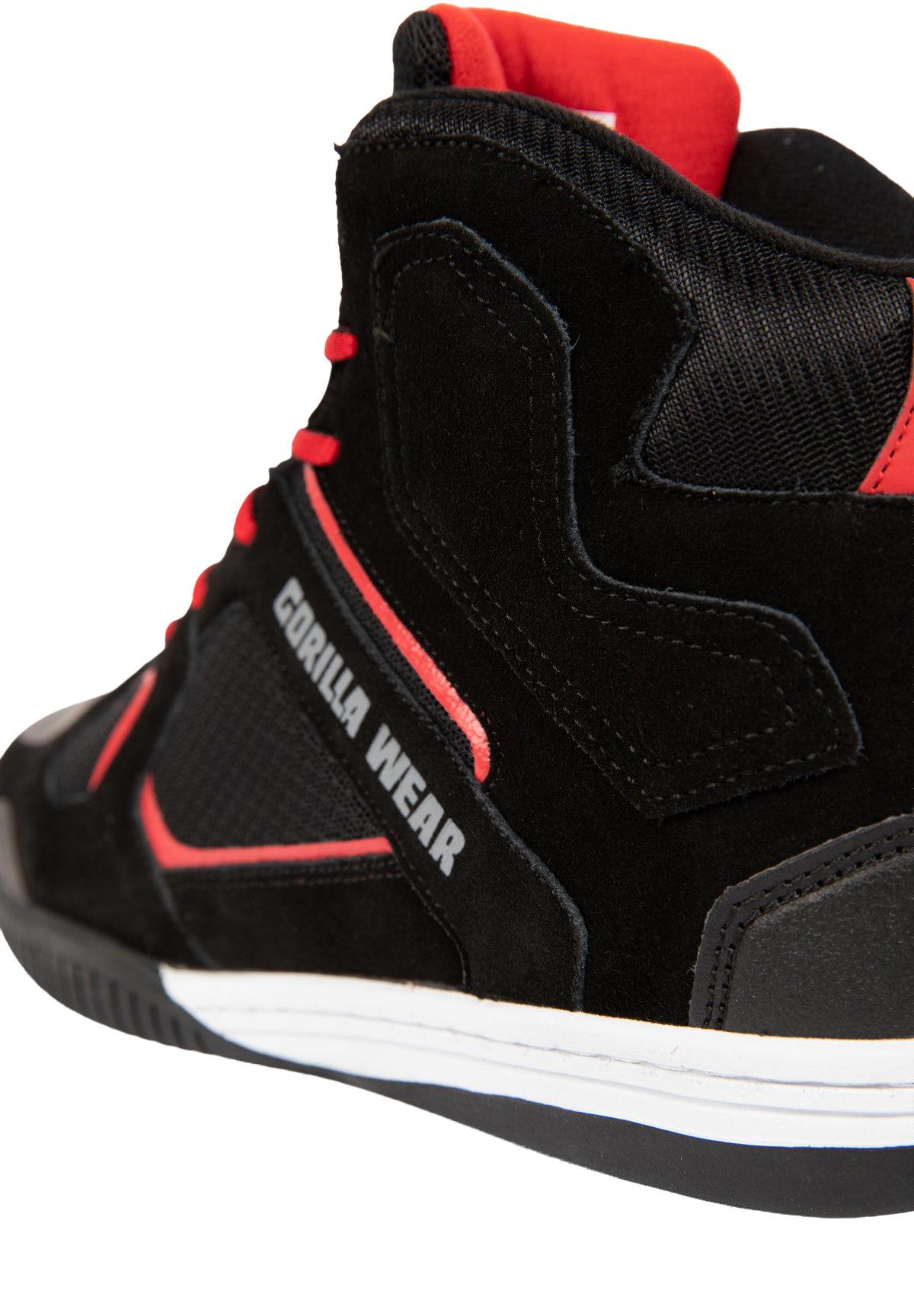 Troy High Tops - Black/Red