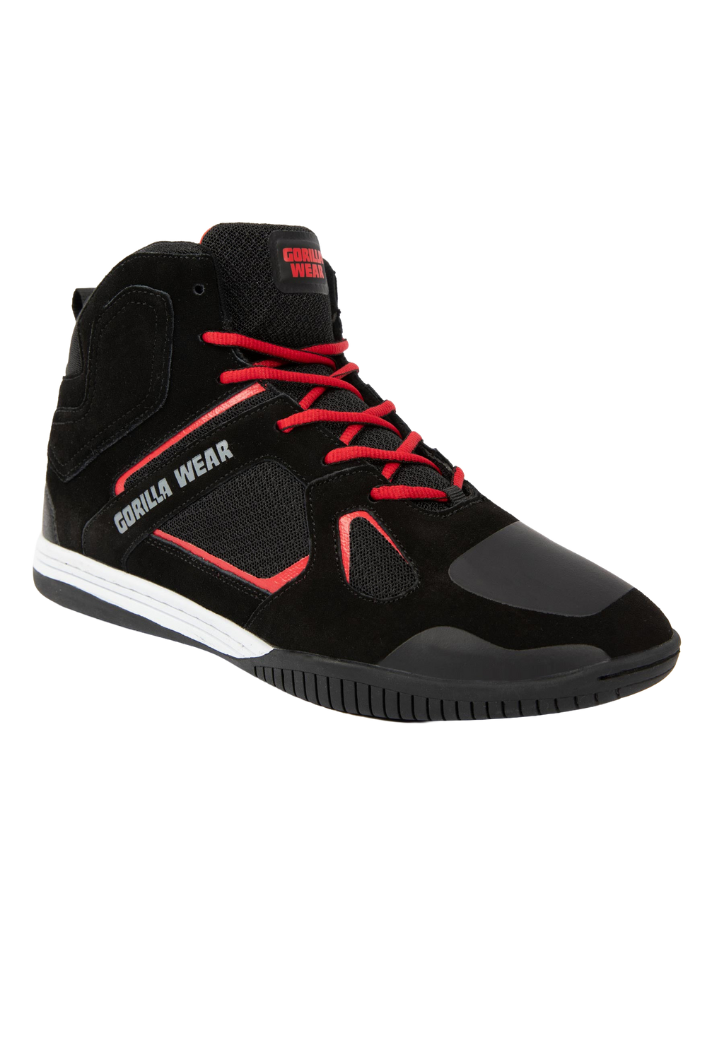 Troy High Tops - Black/Red