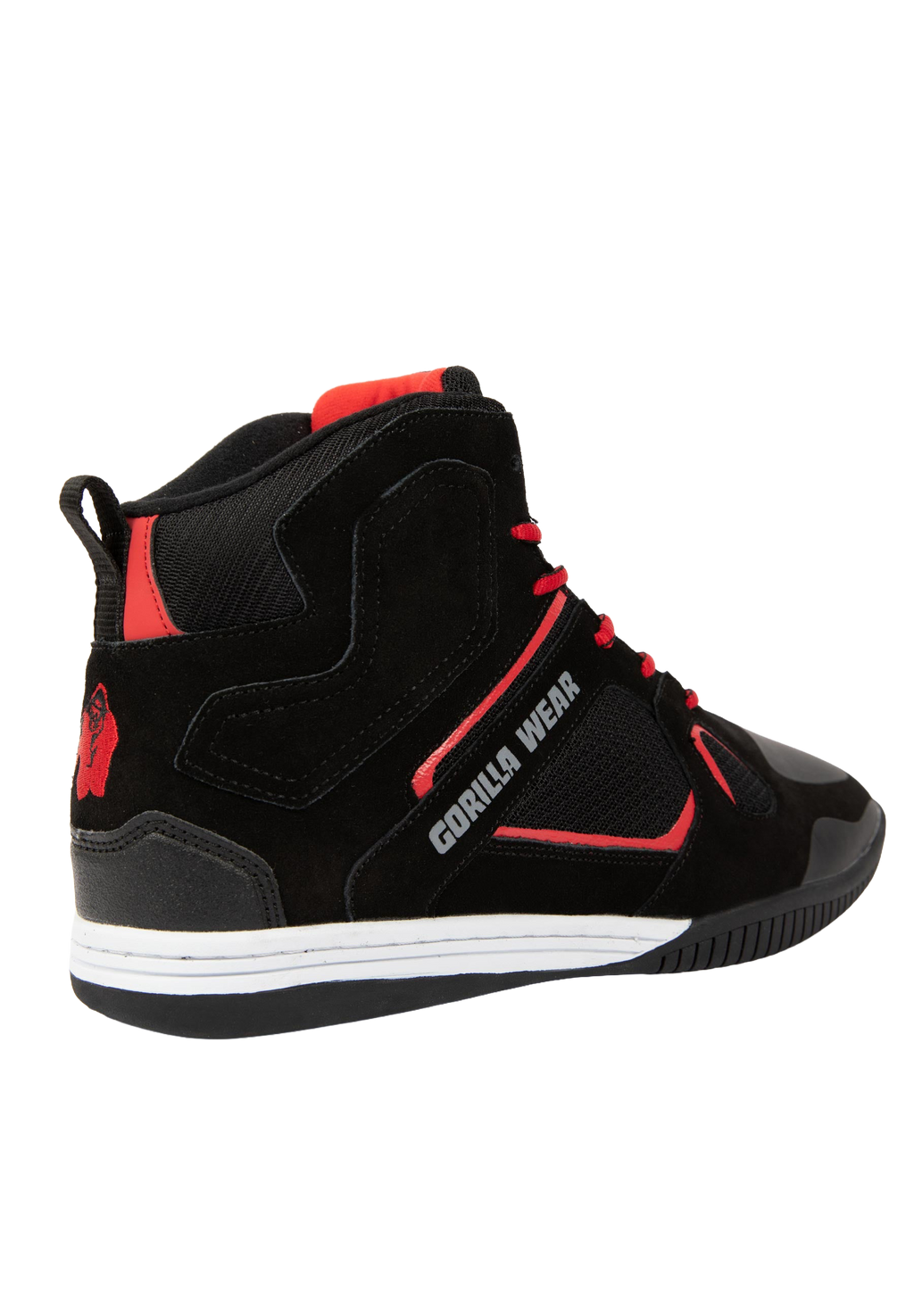 Troy High Tops - Black/Red