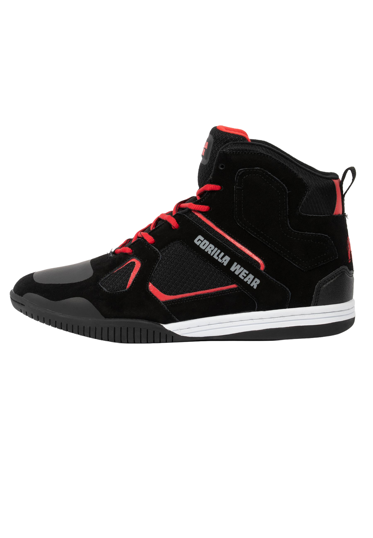 Troy High Tops - Black/Red