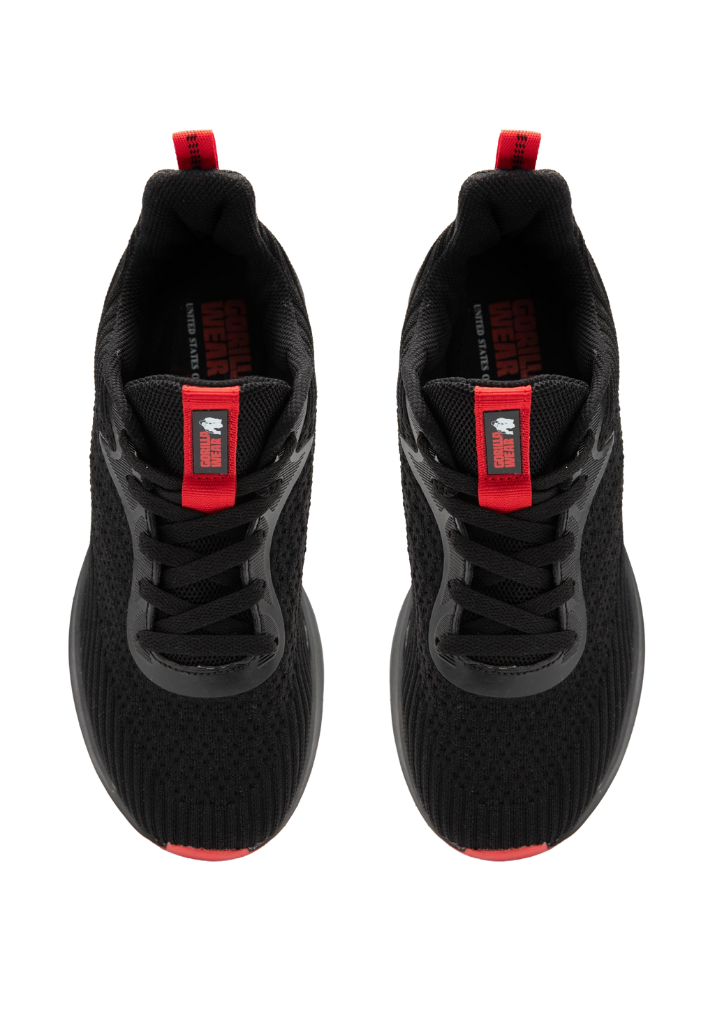 Milton Training Shoes - Black/Red
