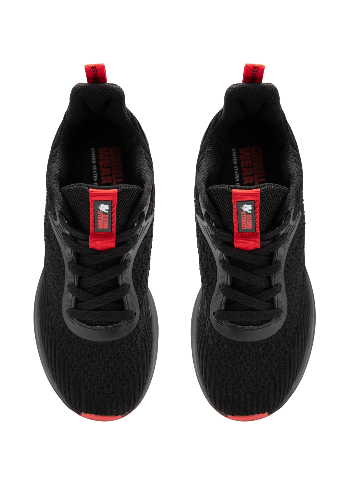 Milton Training Shoes - Black/Red