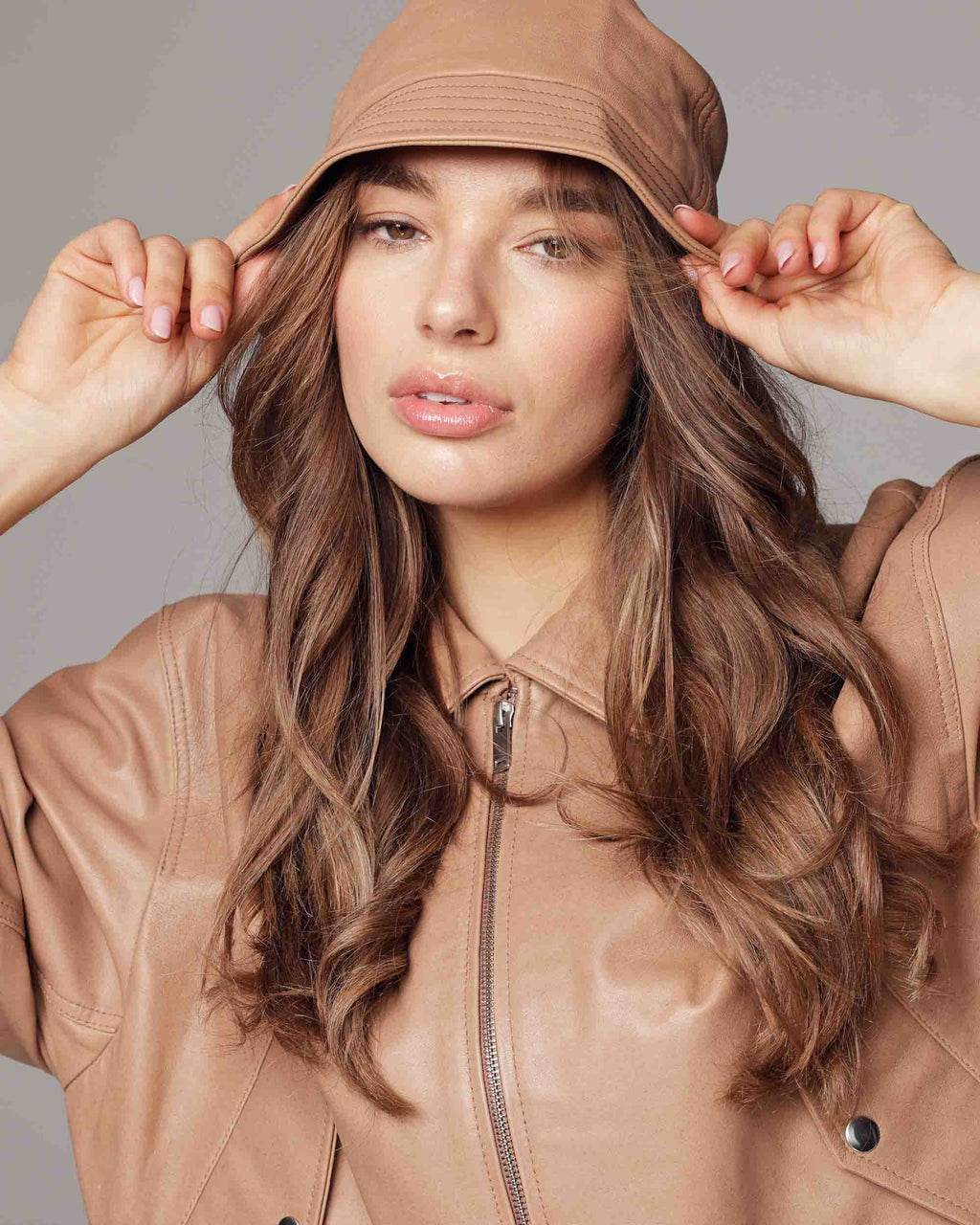Keller | Classic Leather Bucket Hat