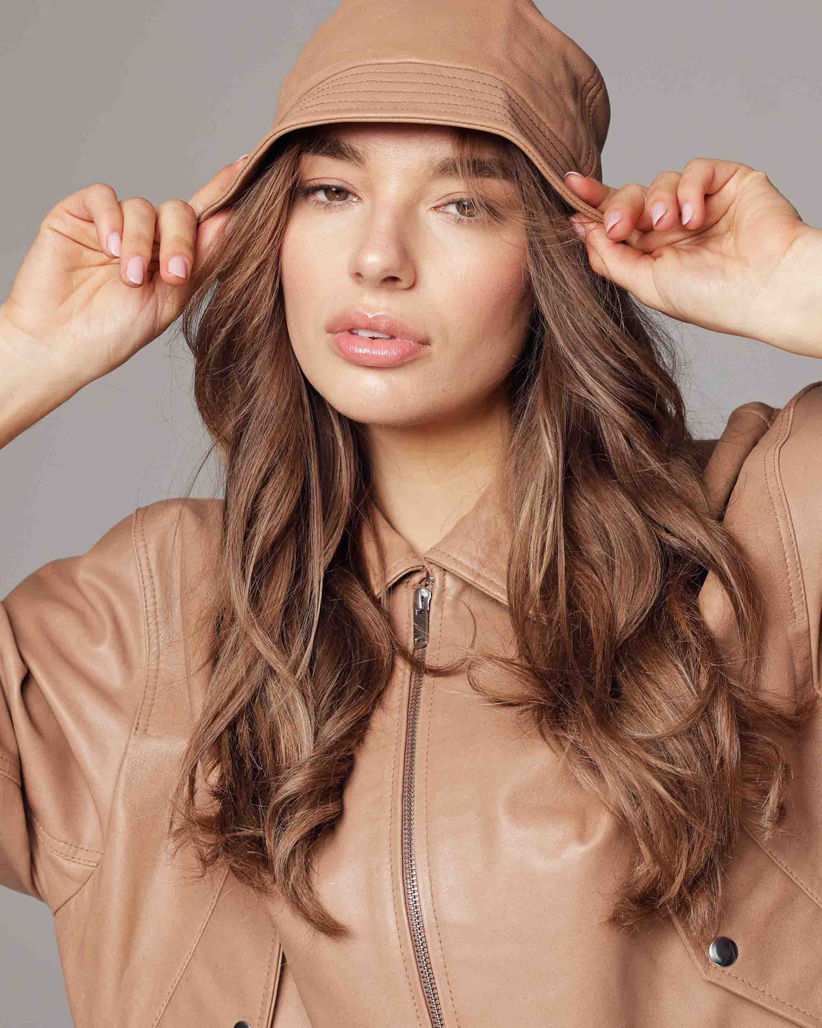 Keller | Classic Leather Bucket Hat