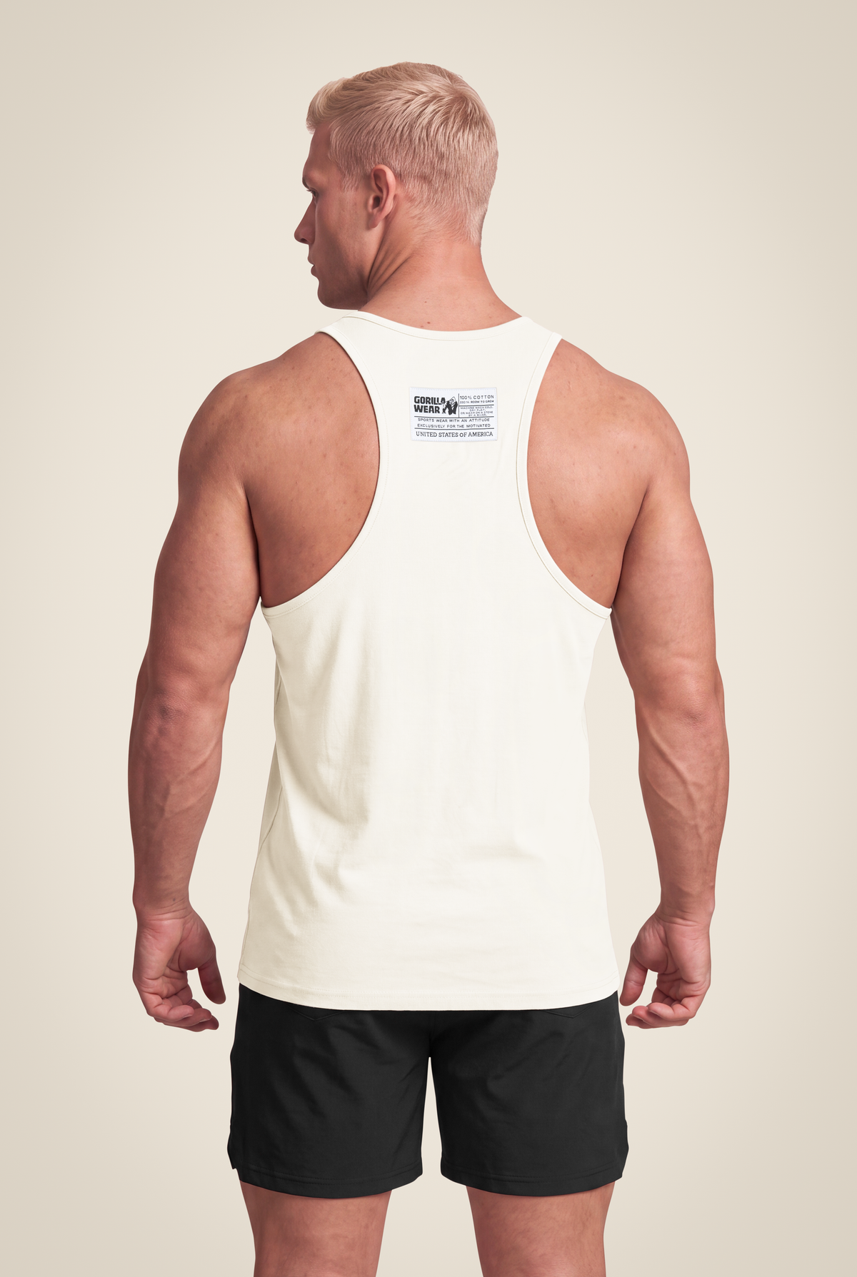 Classic Tank Top -  Beige