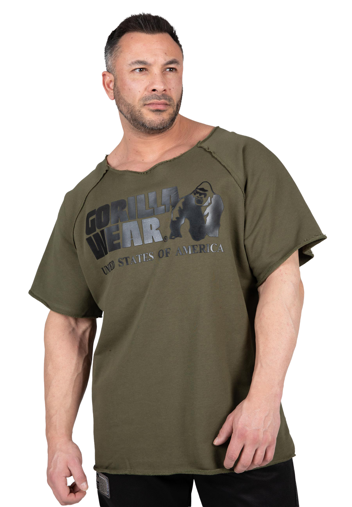Classic Workout Top - Army Green