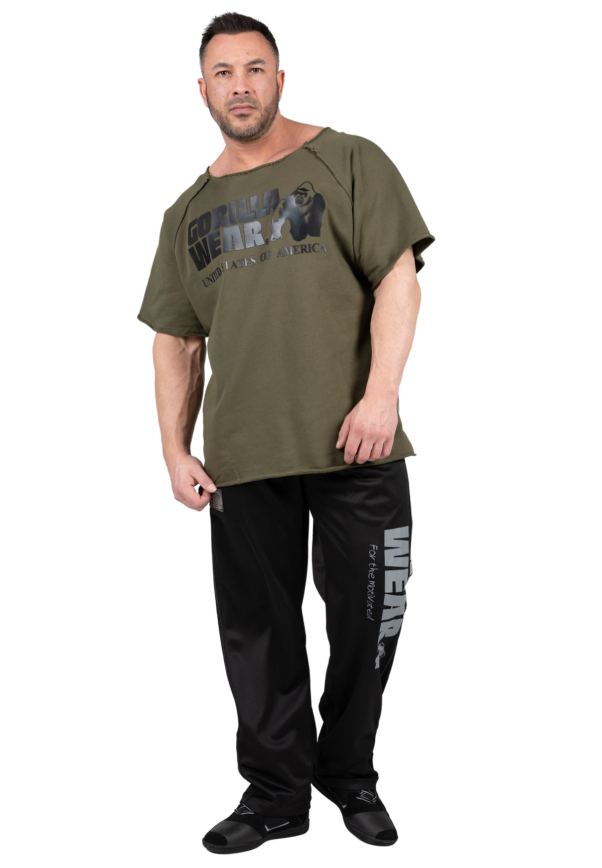 Classic Workout Top - Army Green