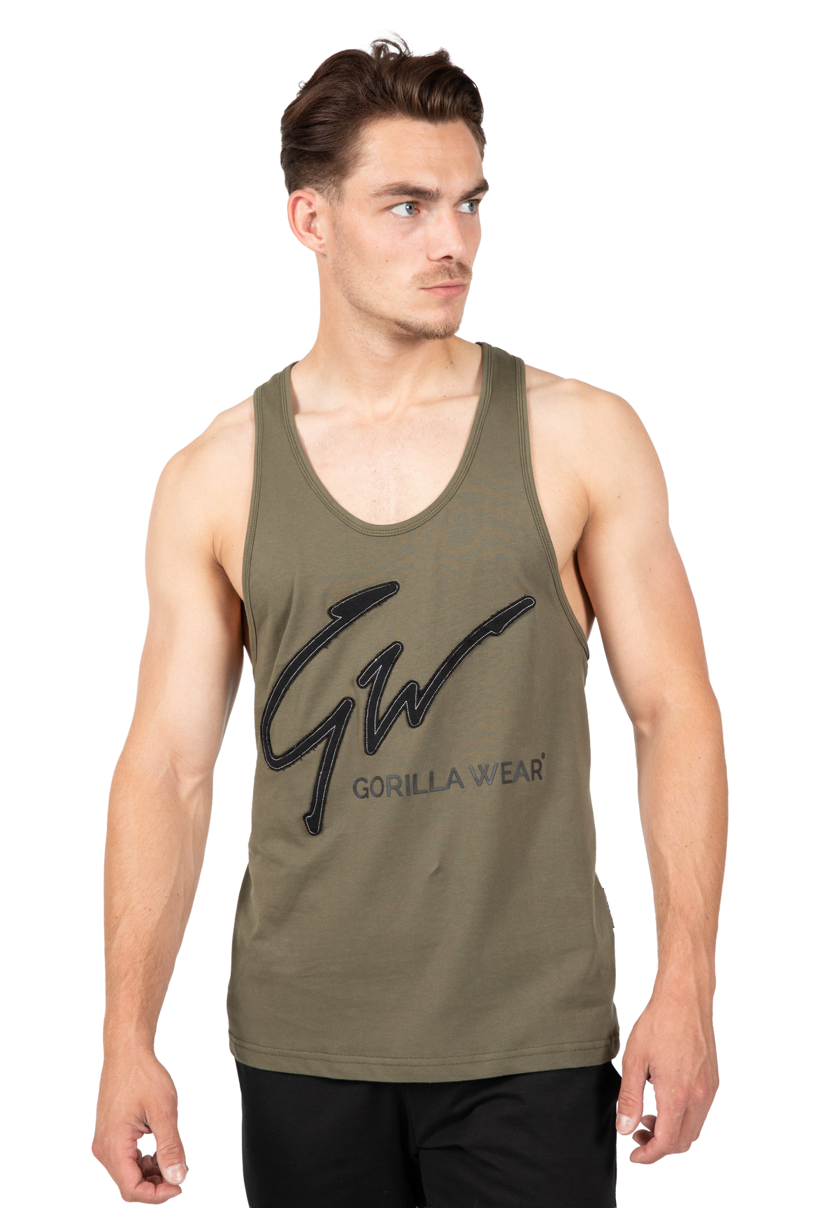 Evansville Tank Top - Army Green