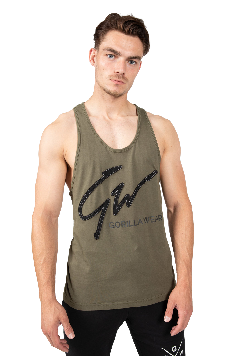 Evansville Tank Top - Army Green