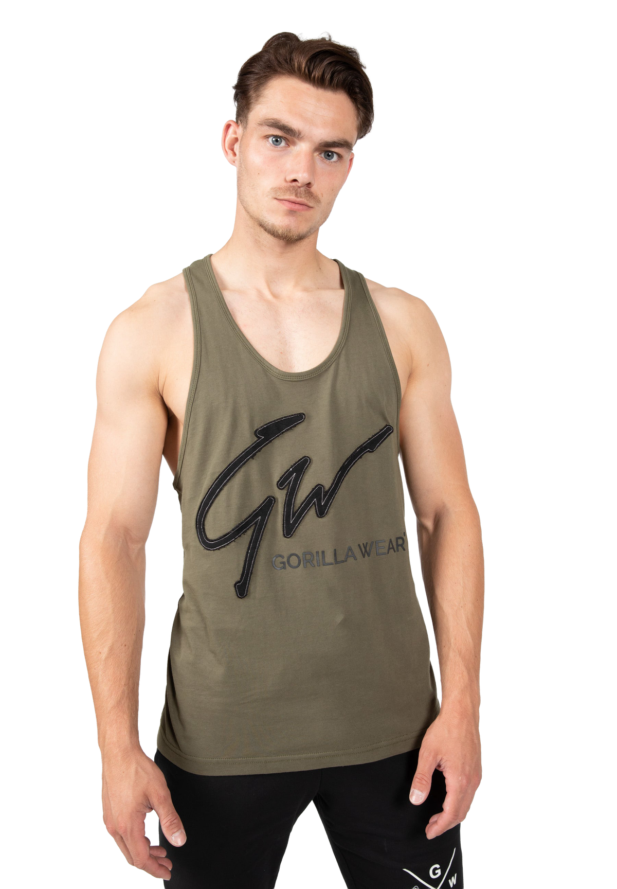Evansville Tank Top - Army Green