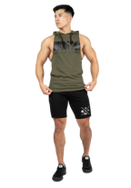 Rogers Hooded Tank Top - Green