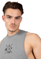 Cisco Drop Armhole Tank Top - Gray/Black