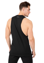Cisco Drop Armhole Tank Top - Black/White