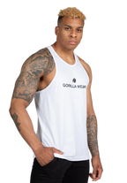 Carter Stretch Tank Top - White