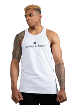 Carter Stretch Tank Top - White