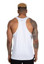 Carter Stretch Tank Top - White