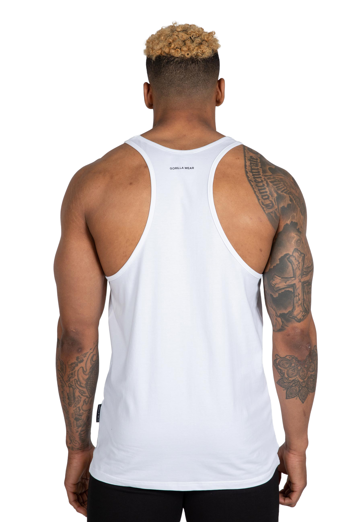 Carter Stretch Tank Top - White