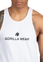 Carter Stretch Tank Top - White