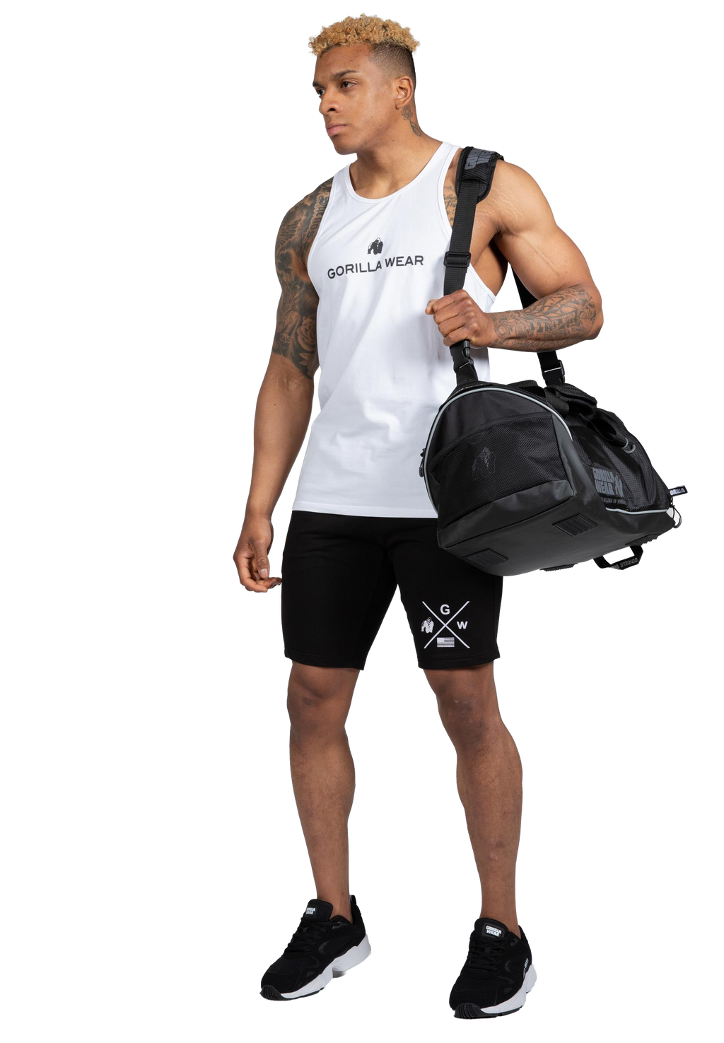 Carter Stretch Tank Top - White