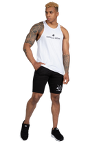 Carter Stretch Tank Top - White