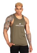 Carter Stretch Tank Top - Army Green