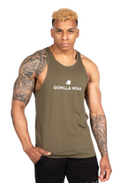 Carter Stretch Tank Top - Army Green