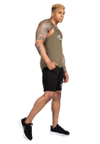 Carter Stretch Tank Top - Army Green