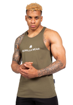 Carter Stretch Tank Top - Army Green
