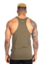 Carter Stretch Tank Top - Army Green