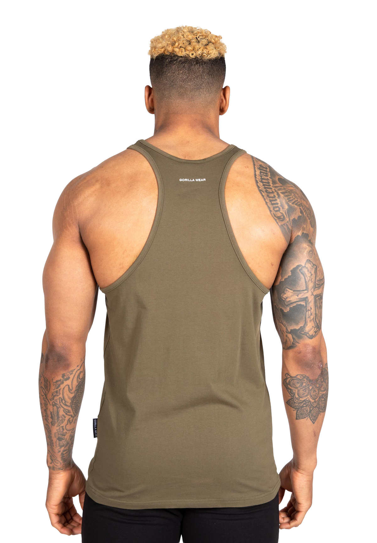 Carter Stretch Tank Top - Army Green