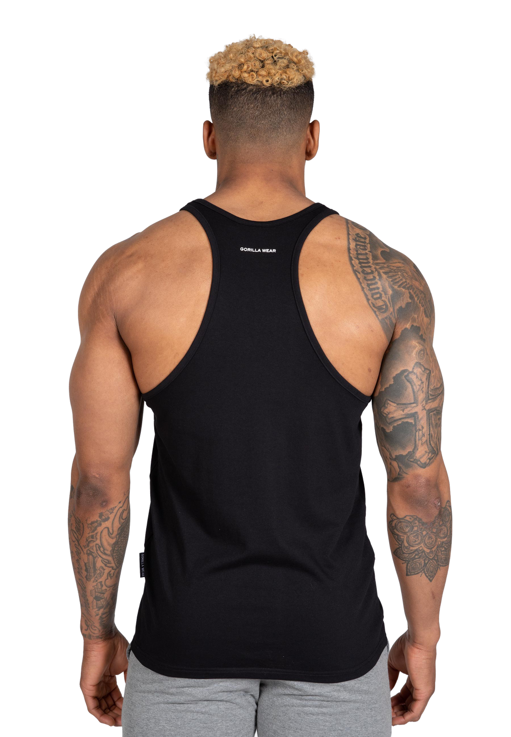 Carter Stretch Tank Top - Black
