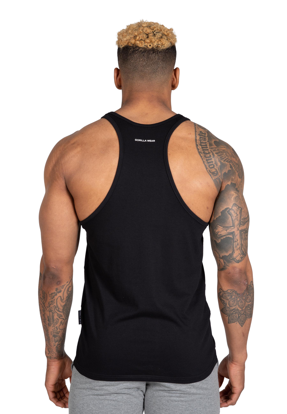 Carter Stretch Tank Top - Black