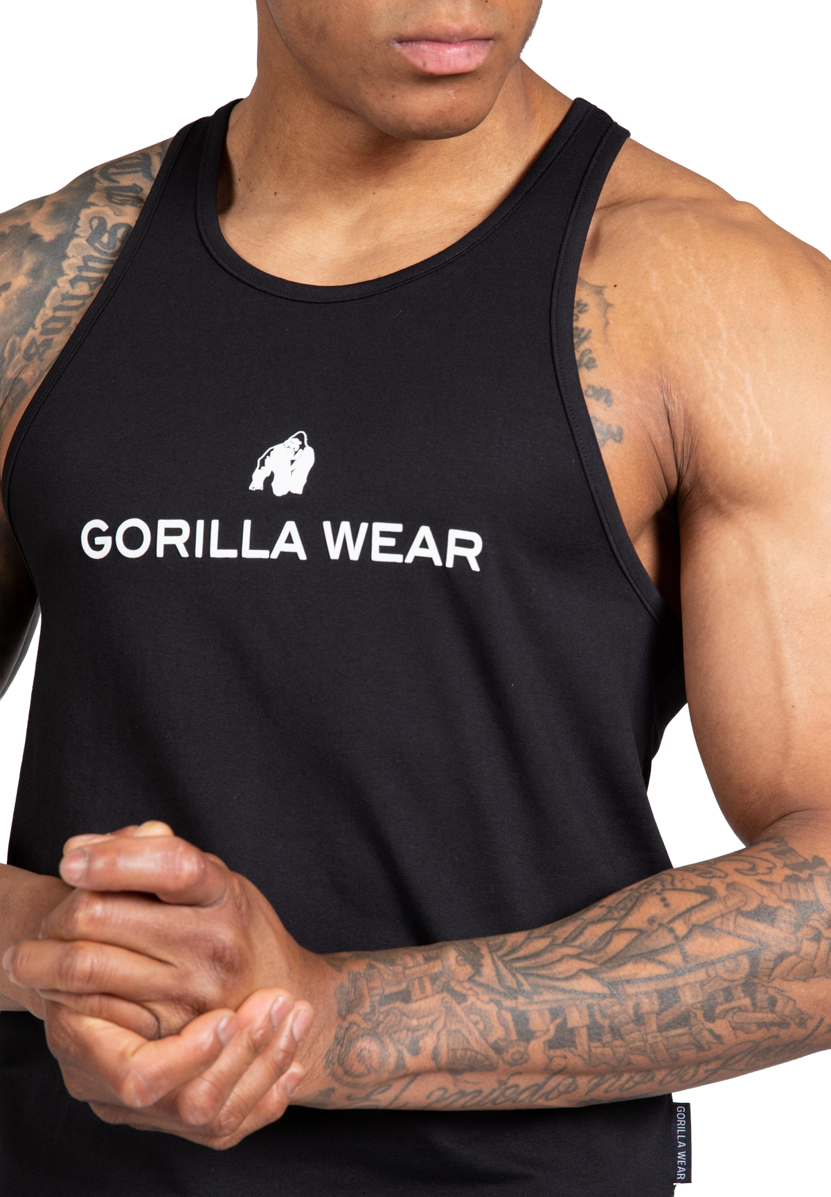 Carter Stretch Tank Top - Black