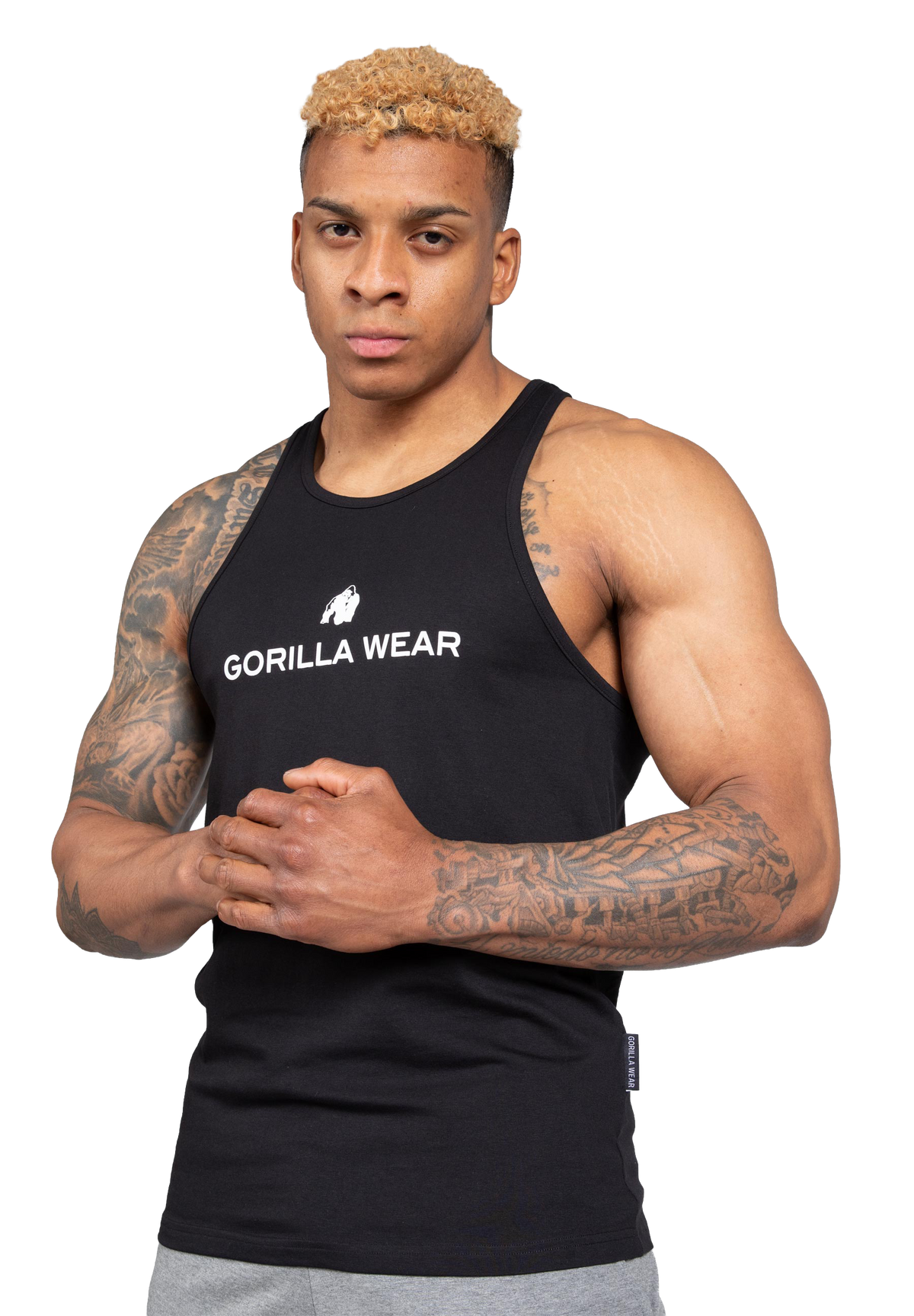 Carter Stretch Tank Top - Black