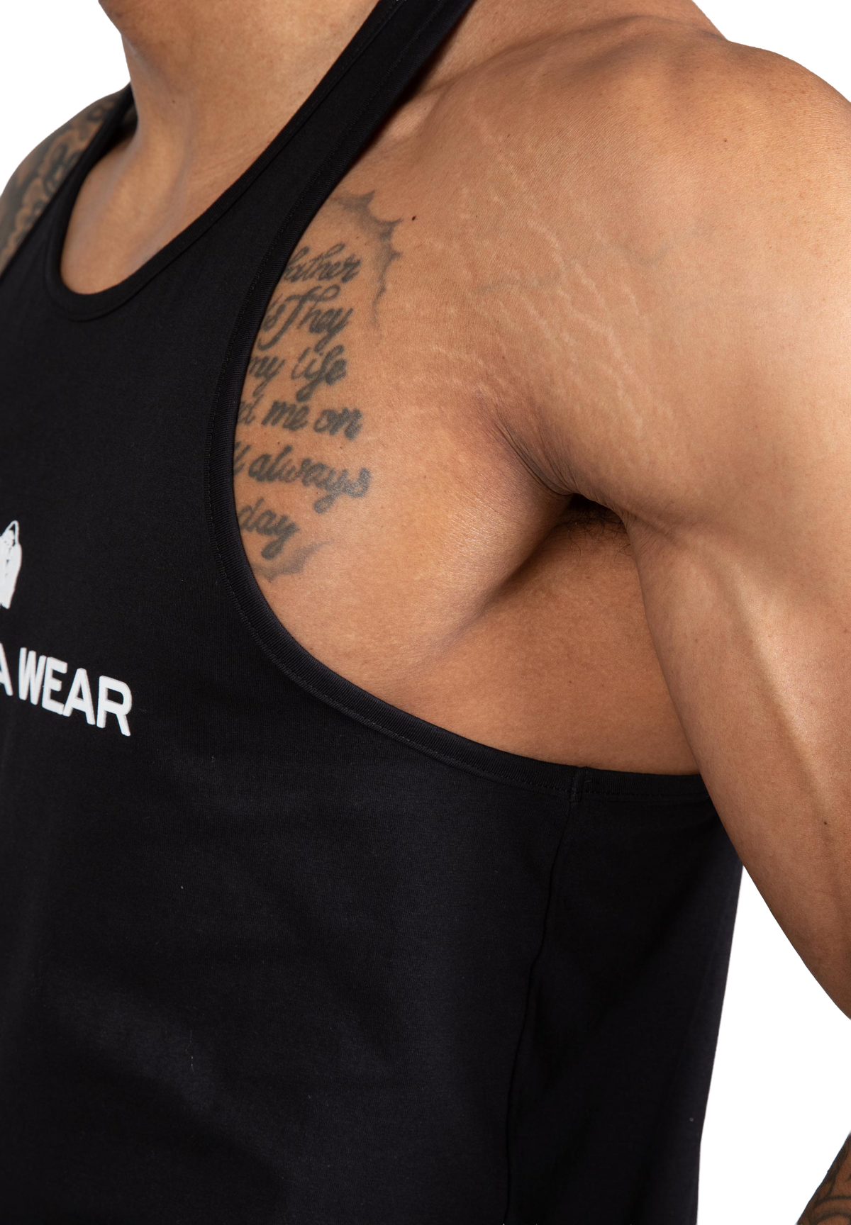 Carter Stretch Tank Top - Black