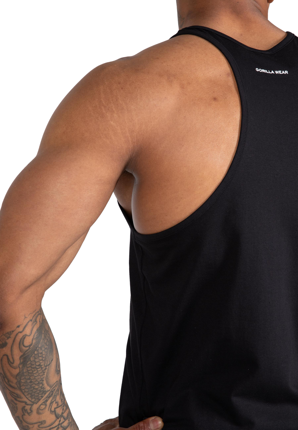 Carter Stretch Tank Top - Black