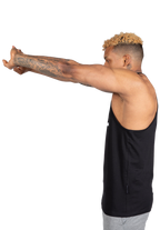 Carter Stretch Tank Top - Black