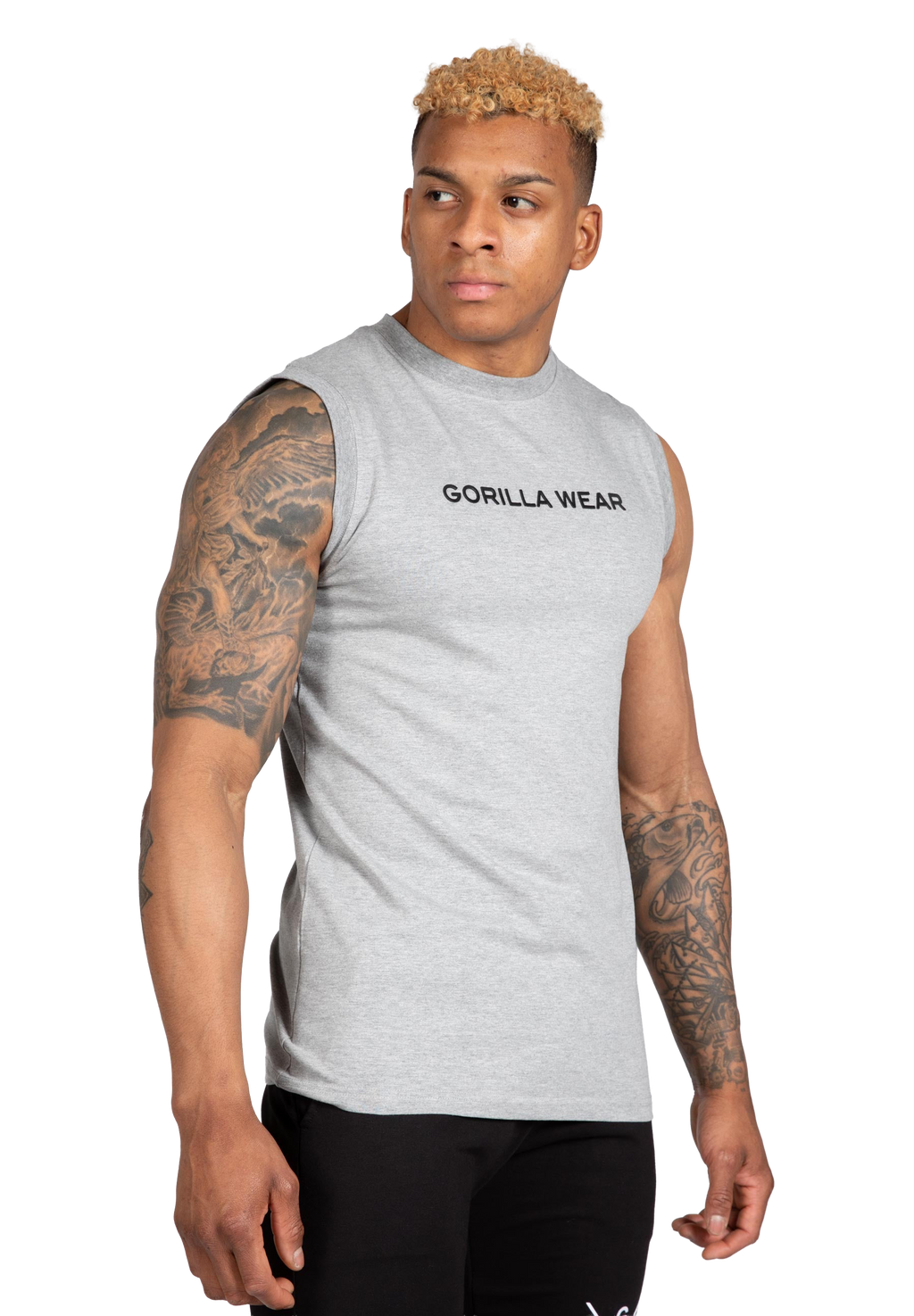 Sorrento Sleeveless T-Shirt - Gray