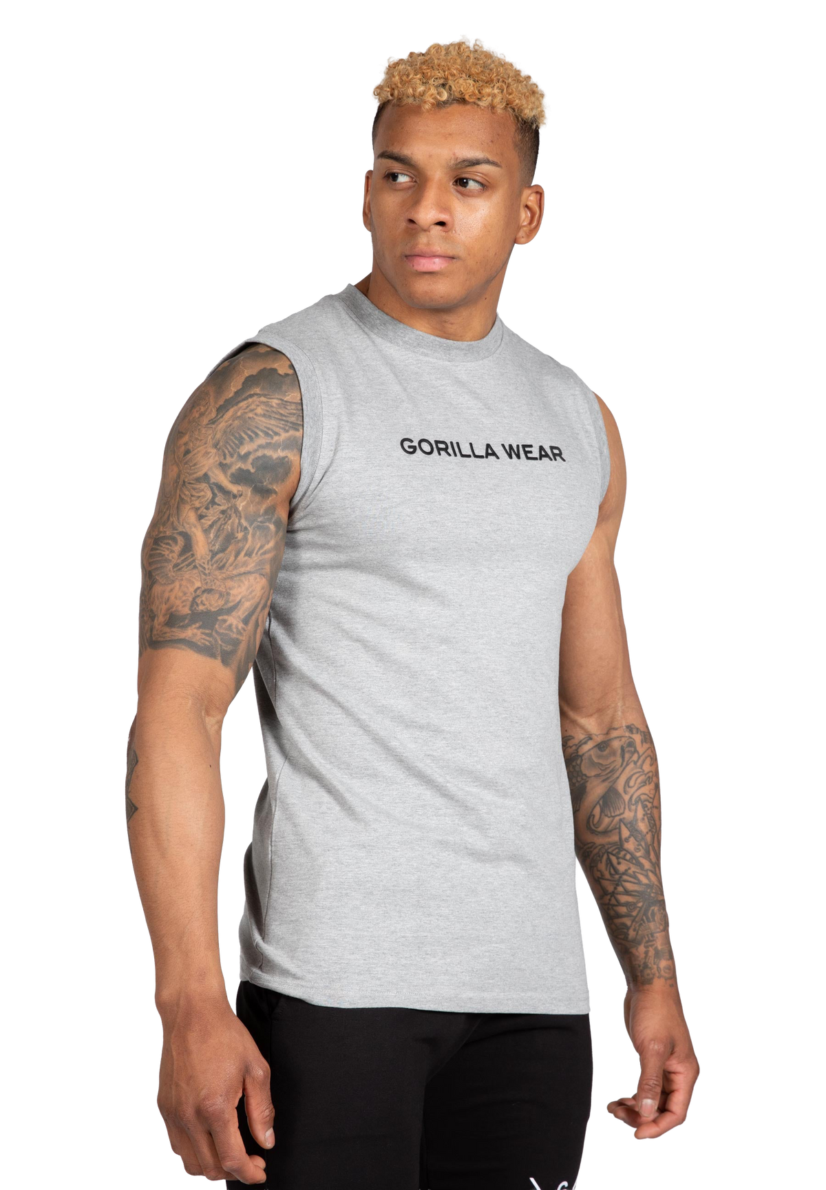Sorrento Sleeveless T-Shirt - Gray