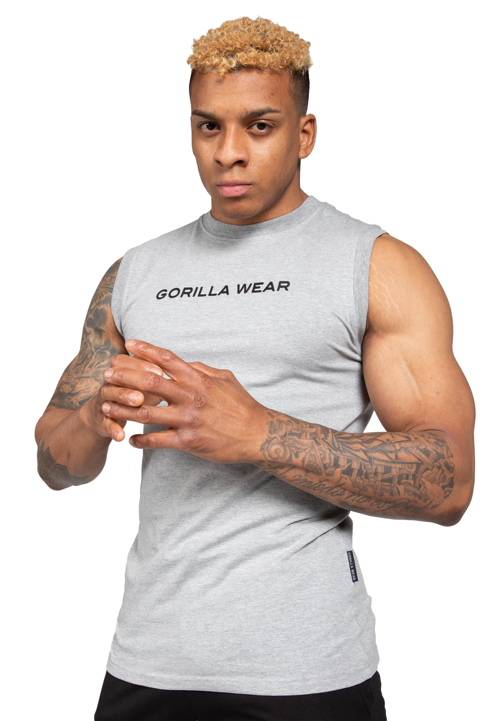 Sorrento Sleeveless T-Shirt - Gray