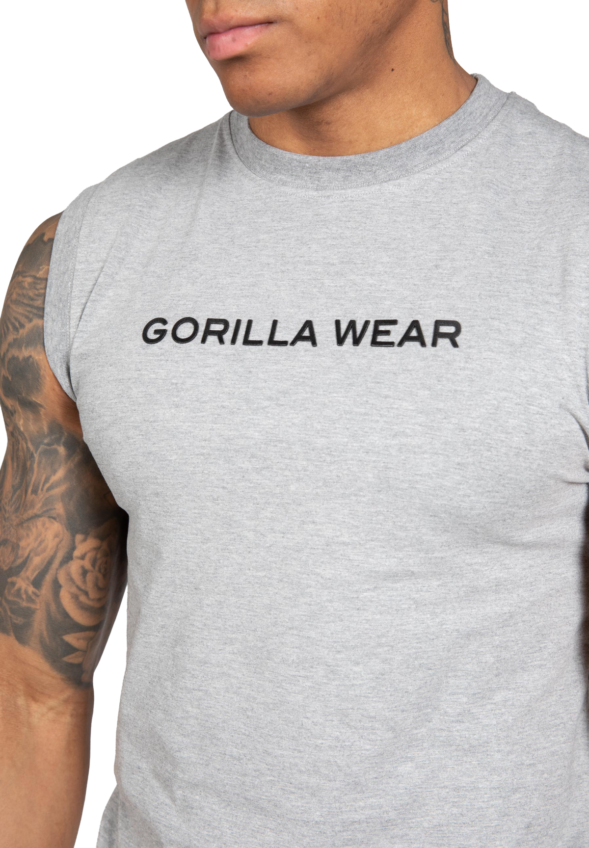Sorrento Sleeveless T-Shirt - Gray