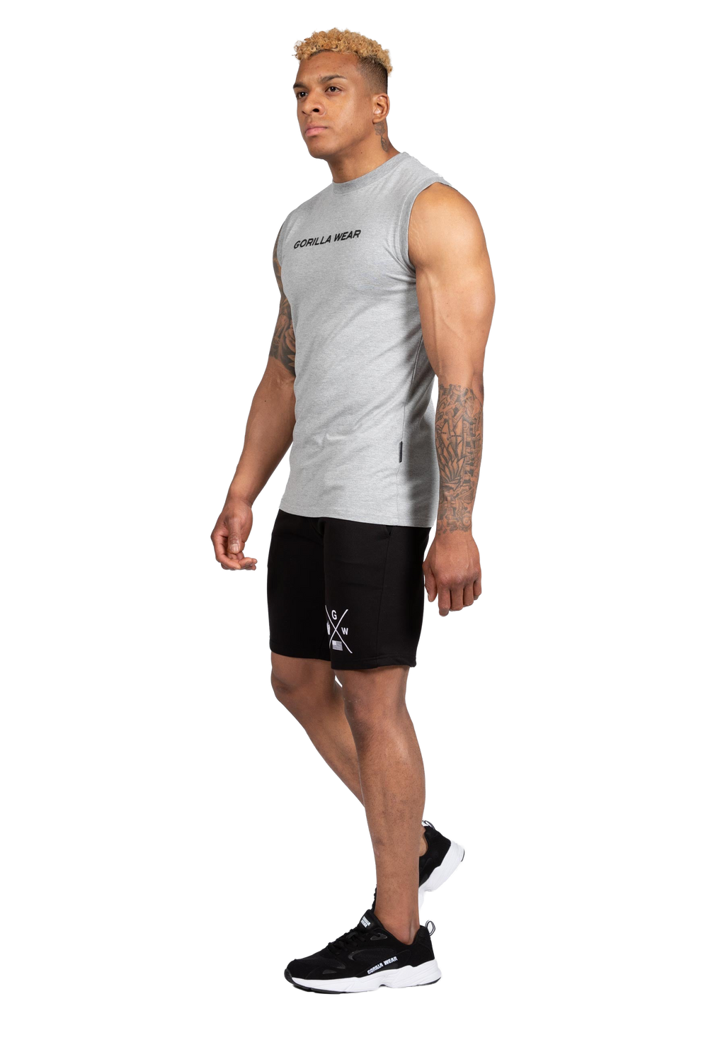 Sorrento Sleeveless T-Shirt - Gray