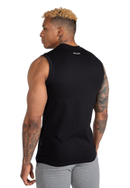 Sorrento Sleeveless T-Shirt - Black