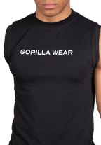 Sorrento Sleeveless T-Shirt - Black